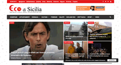 Desktop Screenshot of ecodisicilia.com